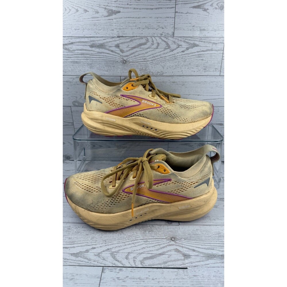 Brooks Glycerin 22 1204341B897 Yellow 6B Womens Sneakers Running Shoes #427